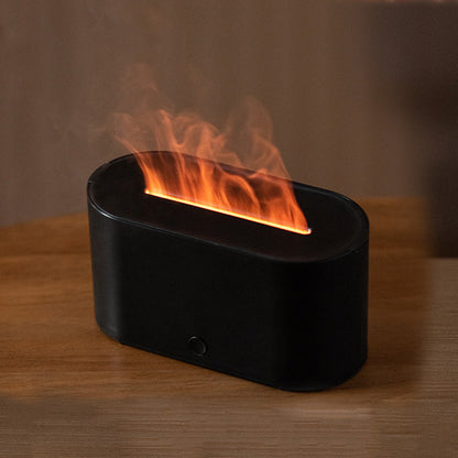 7-Color Flame Diffuser for Room | Color Changing Flame Humidifier