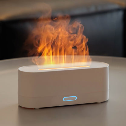 7-Color Flame Diffuser for Room | Color Changing Flame Humidifier