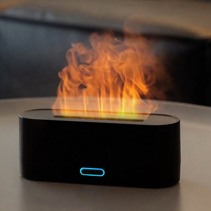 7-Color Flame Diffuser for Room | Color Changing Flame Humidifier