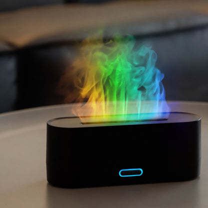 7-Color Flame Diffuser for Room | Color Changing Flame Humidifier